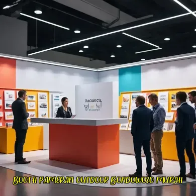 booth pameran outdoor bondowoso murah